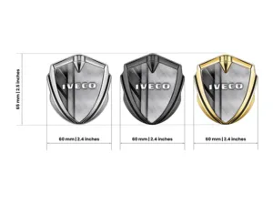 Iveco Emblem Metall Abzeichen Max Stil Solides Metall